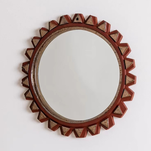 Miroir en résine moderne Miroir décoratif sans cadre Miroir mural en résine pour le salon, la chambre à coucher et le hall Art mural en résine de haute qualité - Product Image 1