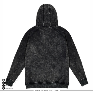 เสื้อฮู้ดดี้โอเวอร์ไซส์ลายฟอกสีสไตล์วินเทจ ผ้าฝ้ายฟลีซเนื้อหนา 100% สีสั่งทำพิเศษ ปักลายสกรีน กระเป๋าสำหรับผู้ชาย - Product Image 2