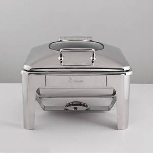 ชุดจานสำหรับร้านอาหารและโรงแรมเครื่องใช้บนโต๊ะอาหารแบบกลมสีทองสำหรับจัดเลี้ยงอาหารชุดบุฟเฟต์ - Product Image 6