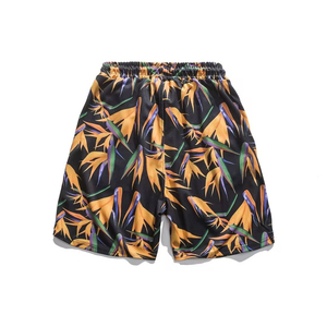 Pantalones cortos de gimnasio de calle alta personalizados Unisex, sueltos, elásticos, con cordón, patrón sólido, estampado, Material de malla, cortavientos, informales, al por mayor para - Product Image 5