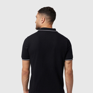 T-shirts polo OEM pour hommes Logo personnalisé Polos de golf avec motif solide Chemises en toile polyester spandex hautement personnalisables - Product Image 3