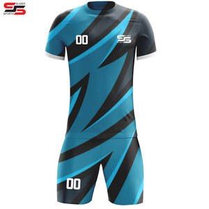 Venta al por mayor de alta calidad Francia transpirable secado rápido uniforme de fútbol personalizado fútbol camisetas de fútbol - Product Image 3