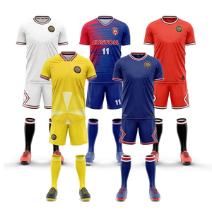 Wholesale Custom Name Soccer Uniform Manufacturer Lightweight Quick Dry <b>Jersey</b> and <b>Shorts</b> for Teamwear and Bulk Production - Product Image 3