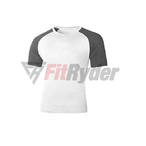 Camiseta de manga corta de punto de algodón 100% de marca personalizada, ropa informal con estampado de Color sólido para hombres y mujeres, tarifa de venta al por mayor OEM - Product Image 2