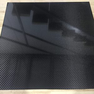 High Tensile Strength Thermoplastic Carbon Fiber Custom Carbon Composite Plates Carbon Fiber Soft Flexible <b>Sheet</b> - Product Image 2