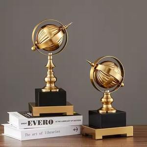 Modern <b>Metal</b> Sculpture Accent Piece for Table Living Room Decor Handmade Standing Ornament for Home <b>Shelf</b> Display Birthday Gift - Product Image 3