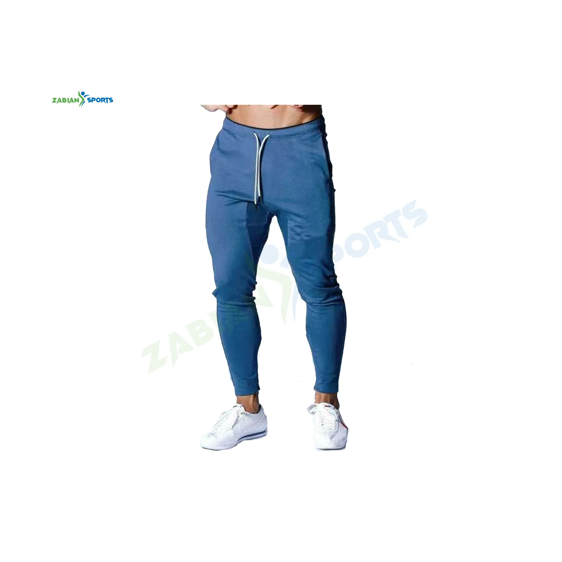 Atacado Fitness Cargo Jogging Pants Homens Elastic Pantalon Calças Personalizadas Correndo Em Branco Joggers Track Cargo Pants Para Homens