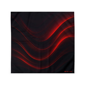 Quality <b>King</b>-<b>Size</b> Obsidian Ember Wave <b>Duvet</b> <b>Cover</b> Set Printed Plain Polyester Microfiber Linen Reverse Antique <b>White</b> Invisible - Product Image 2