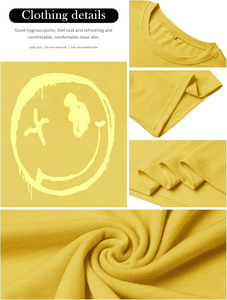 เสื้อยืดวินเทจโอเวอร์ไซส์สำหรับผู้หญิงลายกราฟิกขนาดใหญ่พิเศษเสื้อยืดลำลองทันสมัยฤดูร้อน - Product Image 4