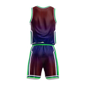 Conjunto de uniforme de baloncesto de secado rápido para hombre con estilo, equipo deportivo Bsci, ropa deportiva de poliéster, uniforme de baloncesto - Product Image 3