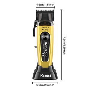 Kits de coupe de cheveux sans fil professionnels pour hommes, lames réglables, tondeuses à barbe, alimentation USB, comprend un tondeuse à barbe - Product Image 1