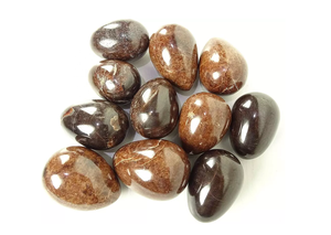 Oeuf de yoni de haute qualité grenat oeufs en pierre naturelle en forme d'oeuf de jade semi-précieux protection énergétique exercice vaginal grossiste - Product Image 2