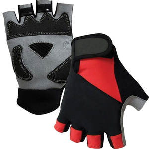 Guantes gaélicos de alta calidad Fabricante Pantalla táctil Deportes Hurling Guantes de medio dedo Irlanda - Product Image 2