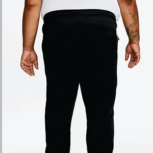 Pantalones Deportivos Personalizados de Pierna Ancha y Corte Recto, Holgados, de Jersey de Poliéster, Pantalones Deportivos Plisados y Holgados para Hombre - Product Image 5