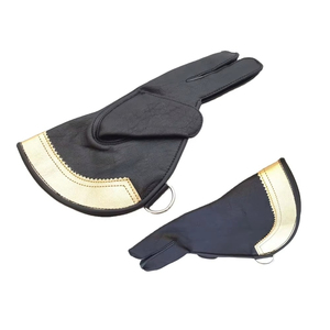 ถุงมือหนังเหยี่ยว nubuck หนัง3ชั้น17นิ้วพร้อมลายพรางด้ามคาร์บอนสำหรับล่านกกับดักสัตว์ - Product Image 3