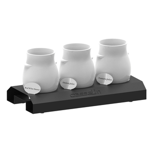Juegos de Vajilla con Soporte para Salsas, 3 Piezas, para tus Esenciales de Comedor - Product Image 1