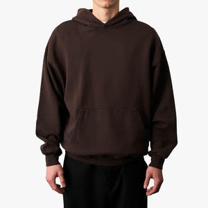 Sweats à capuche brodés en gros, en molleton de coton doux, logo personnalisé, approvisionnement pour les magasins de streetwear et de mode - Product Image 4