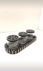 Newly Arrival Best Quality Acrylic Box with Shell Inlaid Lid Decorative Acrylic Candy Box, <b>Chocolate</b> and Gift Box with <b>Seashell</b> - Product Image 4