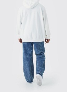 Très Exigeant Personnalisé En Gros Avec Écusson De Broderie Jean Droit Lâche Baggy Rue Respirant Denim Pantalon Pour Hommes - Product Image 6