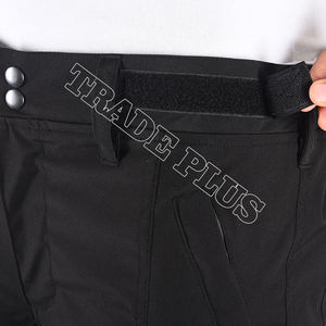 Pantalon de neige noir coupe-vent personnalisé pour hommes et femmes pantalon de ski extérieur chaud de style cargo pour l'hiver - Product Image 4