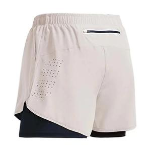 Nuevos pantalones cortos de entrenamiento físico para hombre, verano 2 en 1, de secado rápido, gimnasio, playa, correr, pantalones cortos de dos pisos, ropa deportiva para exteriores para hombre - Product Image 3