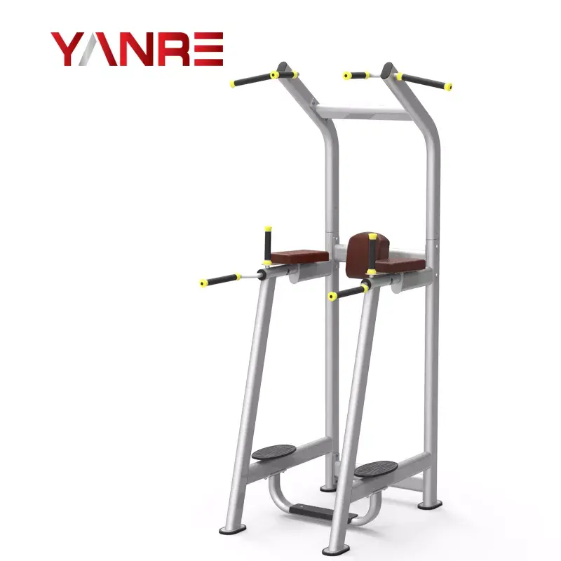 professional custom logo gimnasio musculation workout equipment gym fitness dip pull up machine Knees Raise