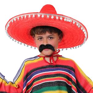 Chapeau sombrero mexicain traditionnel pour les fêtes, les costumes et la décoration - Product Image 6