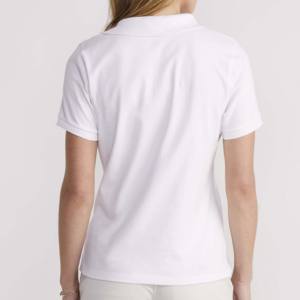 Bonne qualité femmes coupe ajustée à manches courtes coton respirant pour chemise bouton toile Oxford tissu séchage rapide Anti-rides - Product Image 4