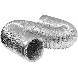 Ventilador de Extracción de Aire para Conducto de Aluminio ERP 110222, Sin Aspas, 4 Pulgadas X 25 pies. - Product Image 1