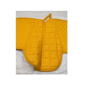 Adornos para caballos Diseñador de calidad premium Amarillo Inglés Caballo Saddle Pads Suave Cómodo Poliéster/Tela de taladro de algodón - Product Image 6