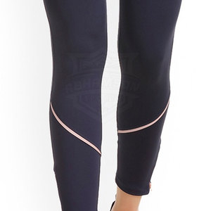 Legging de fitness décontracté pour femme de haute qualité, taille mi-haute, design respirant, longueur genou, en Spandex/Polyester, personnalisable avec faible MOQ - Product Image 6