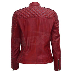 Veste en cuir de mouton confortable pour femme, respirante, imperméable, coupe-vent, prix imbattable, couleur unie, hiver – Grande Vente - Product Image 2