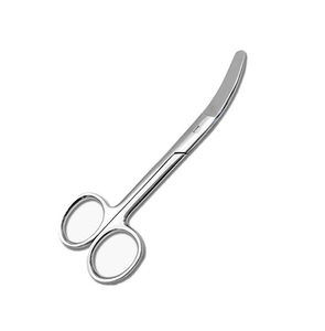 Instrumental Quirúrgico, Tijeras para Episiotomía, Acero Inoxidable, Juego de Instrumentos Manuales, Certificado CE, Estándar Alemán para Cirugía General - Product Image 3