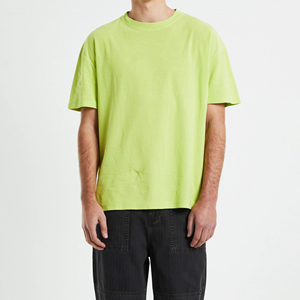 เสื้อยืดผู้ชายคุณภาพสูงแบบลำลองทรงหลวม ผ้าคอตตอน/ใยไผ่ ระบายอากาศดี แขนสั้น พิมพ์ลายดิจิทัล เหมาะสำหรับฤดูร้อน - Product Image 1