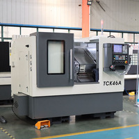 Centre d'usinage multifonctionnel TCK46A neuf, directement d'usine, à broche unique, à banc incliné, avec commande GSK, pour la découpe de métaux, tour CNC