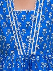 ชุดเสื้อผ้าฝ้ายชาราพื้นเมืองสีชมพูสำหรับเด็กผู้หญิงชุดสไตล์ซาลวาร์มาเมซสำหรับงานเลี้ยงงานแต่งงานและงานเทศกาลยืดได้ - Product Image 3