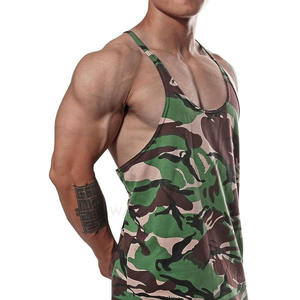 Camiseta sin mangas de WAKIN WEAR, de punto, informal, lavada, transpirable, ecológica, duradera, sin mangas, para gimnasio, para hombre - Product Image 5