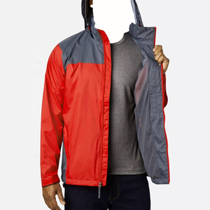 High Quality <b>Men's</b> <b>Lightweight</b> Windbreaker <b>Jacket</b> OEM Windproof Waterproof Breathable <b>Jacket</b> - Product Image 5