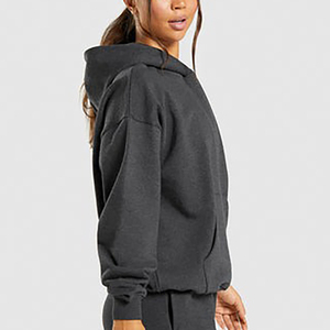 Nouveauté Sweat à capuche pour femme Pull chaud d'hiver à manches longues coupe ajustée Sweat à capuche décontracté OEM avec logo personnalisé - Product Image 5