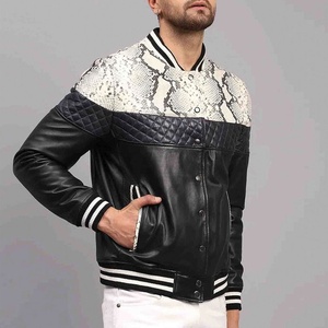 El mejor artículo impermeable traje de moda chaqueta de motorista para hombre recién llegado chaqueta de cuero de manga larga para hombre de peso pesado - Product Image 6