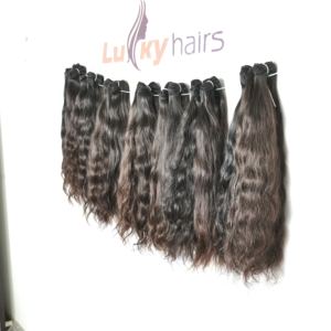 100% naturel vietnamien Remy cheveux faisceaux brut non transformé cuticule aligné lâche vague profonde HD dentelle tissage Extensions de cheveux humains - Product Image 2