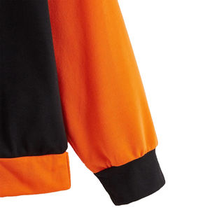 Sudadera con capucha de lana para hombre, sudadera bordada con logotipo personalizado, prendas de vestir para hombre, sudaderas con capucha personalizadas de talla grande, moda colorblock - Product Image 3