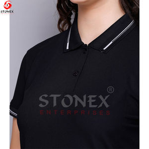เสื้อยืดคอโปโลสีดำสั่งทำเสื้อขี่ม้า - Product Image 5