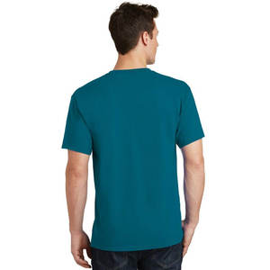 Camiseta de Manga Corta Ligera de Algodón Perfecto con Cuello Redondo para Hombre - Product Image 3