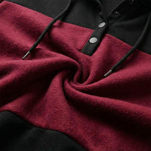 เสื้อฮู้ดดี้ผู้หญิงแบบเฮนลีย์ ติดกระดุม ดีไซน์สีสันตามสั่ง ใส่โลโก้เองได้ สวมใส่สบายทุกฤดู ขายส่ง - Product Image 5