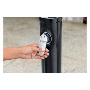 Ducha de jardín Solar Flow con tanque de 8 litros (50x50x218cm) negra y cromada 58694 6 - Product Image 2