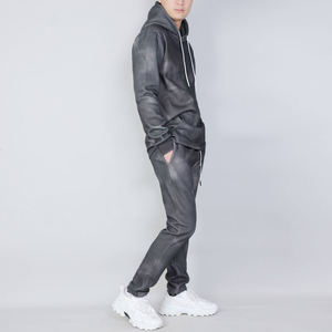 Unisex Breathable <b>Tie</b>-<b>Dye</b> Gym Workout Training Sets Muscle Fit Sportswear Tracksuit with Sublimation for Winter Use for Adults - Product Image 3