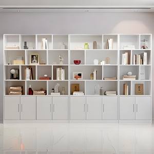 Estantería de acero inoxidable 304 con textura metálica personalizada privada, estantería moderna de pie, armario de almacenamiento grande para el hogar - Product Image 2