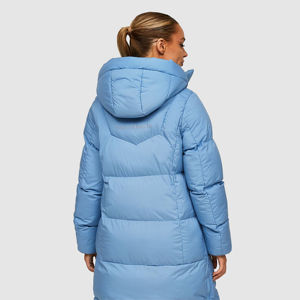 Chaqueta Larga Acolchada para Mujer, Estilo 2026, Transpirable, con Capucha, Relleno de Algodón para el Frío Invierno, Personalizable OEM, Nylon Crudo - Product Image 6