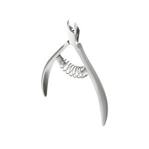 Meilleur dissolvant professionnel de peau morte d'acier inoxydable de pince de cuticule d'art d'ongle avec l'action de ressort pour l'usage de doigt - Product Image 1